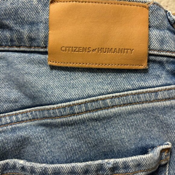 Citizens Of Humanity Emannuelle Womens Mid Rise Bootcut Distressed Jeans Size 29 - Picture 9 of 12